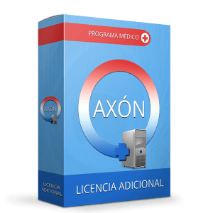 software medico axon licencia adicional